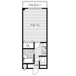 カーサグランテ竹島の物件間取画像